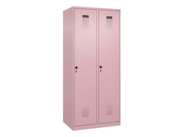 locker voor scheiding van kleding,HxBxD 1850x800x500mm,2vak