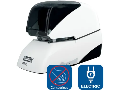Rapid contactloze elektrische nietmachine 5080E zilver/oranje