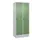 locker,HxBxD 1950x800x500mm,2vak,vak B 400mm,draaigrendel,sokkel