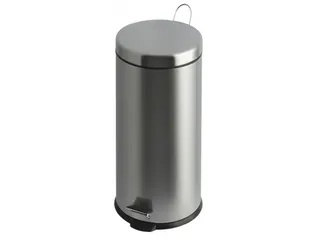 Pedaalemmer 30 Liter Mat RVS - 1
