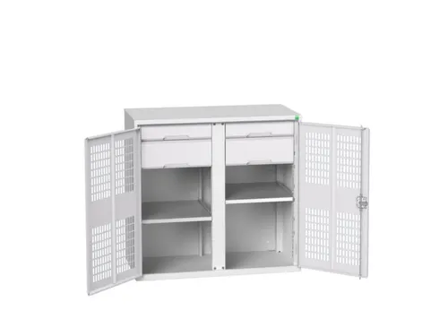 universele kast,HxBxD 1000x1050x550mm,2xStalen bodem,4lade(n)