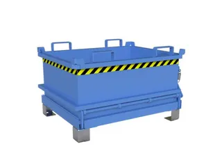 mini-bodemklepcontainer,HxLxB 625x800x1000mm,0,24m³,inrijbeugel,staal - 3