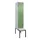 Z-garderobekast,HxBxD 2120x400x815mm,2vak,vak B 400mm,draaigrendel