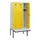 locker met bank,HxBxD 1950x900x815mm,3vak,vak B 300mm,cilinderslot