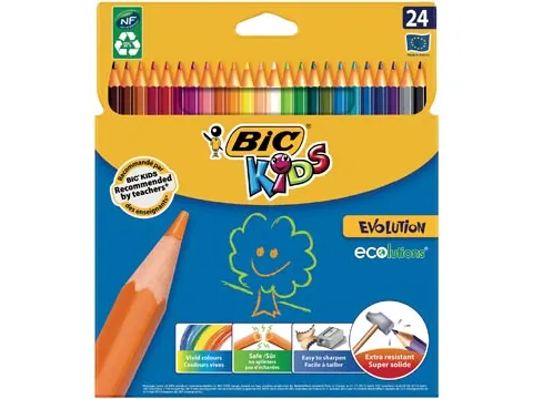 kleurpotlood Ecolutions Evolution 24 stuks