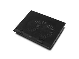 Laptopstandaard ACT 2 standen met ventilator 4-p hub