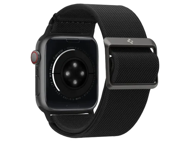 Spigen AMP02290 Apple Watch 10 42mm/SE 40mm Band Zwart
