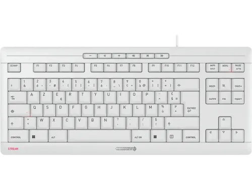 CHERRY STREAM TKL Keyboard JK-8600FR-0 wit/grijs Azerty