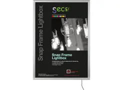 Kliklijst Seco A1 25mm LED slim zilver