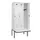 locker met bank,HxBxD 2120x900x815mm,3vak,vak B 300mm,draaigrendel