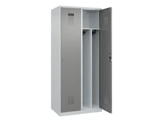 locker voor scheiding van kleding,HxBxD 1850x800x500mm,2vak - 1