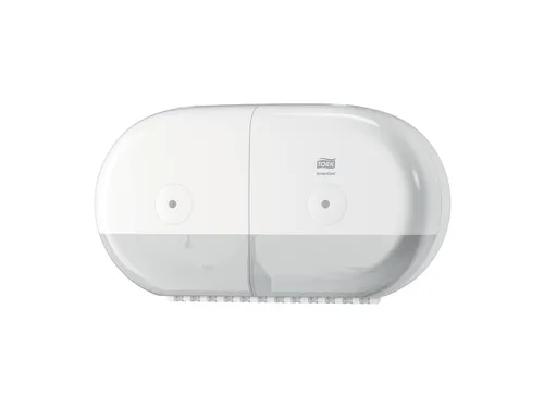 Tork 682000 T9 SmartOne Twin Mini Toiletpapier Dispenser Elevation Wit