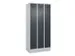 locker voor scheiding van kleding,HxBxD 1950x900x500mm,3vak