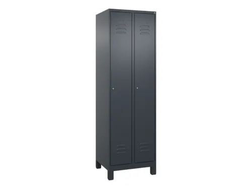 locker voor scheiding van kleding,HxBxD 1950x600x500mm,2vak