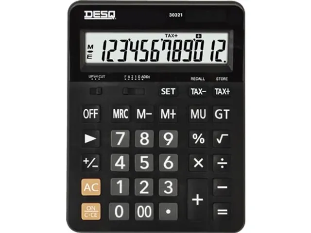 Bureau Rekenmachine 12 Cijfers Xlarge Btw Gt