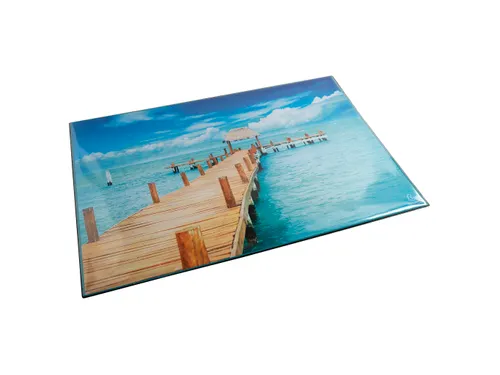 Onderlegger PVC 37,5x57,5cm Zee