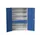 universele kast,HxBxD 2000x1300x550mm,4xStalen bodem,2lade(n)