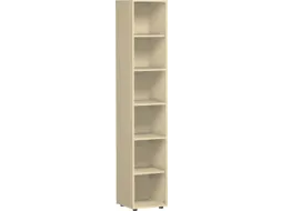 kantoorstelling,HxBxD 2160x400x400mm,5xhouten vloer,6ordnerhoogtes