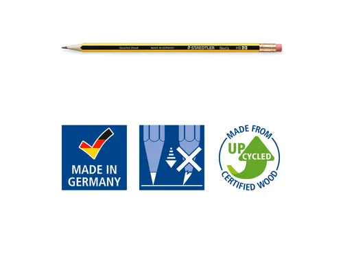 Potlood Staedtler Noris HB met gumtop