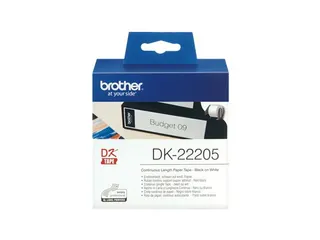 Etiket Brother DK-22205 62mm 30-meter wit papier - 2