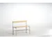 banc-patère,HxLxP 770x1015x375mm,barrettes en bois