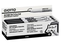 Robercolor whiteboardmarker, medium 4mm ronde punt, zwart