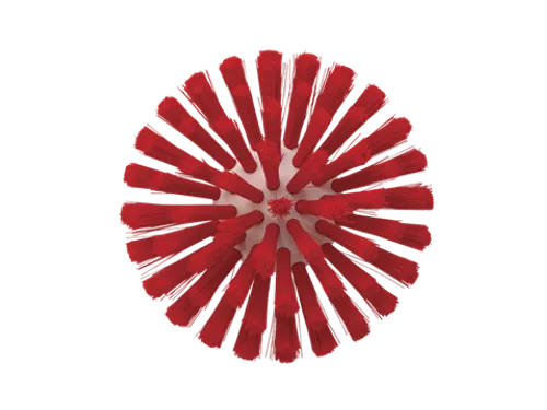 Hygiene 5380-175-4 pijpenborstel steelmodel rood medium Ø175mm