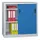 Schuifdeurkast Hxbxd 1000x1000x500mm 2 Oh Ral7035 Front Ral5012