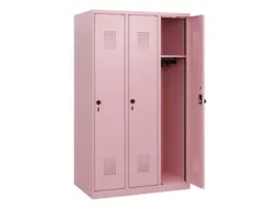 schoollocker,HxBxD 1530x900x500mm,3vak,vak B 300mm,draaigrendel