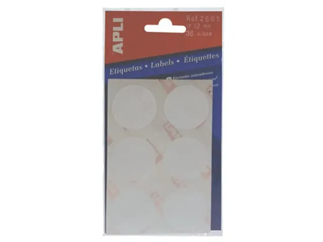 Apli Ronde Etiketten Ø32mm Wit