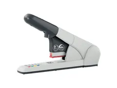 Blokhechter Leitz 5551 Heavy Duty 80vel zilvergrijs