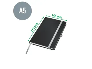 Notitieboek Leitz Style A5 lijn 160 pagina's rood - 5