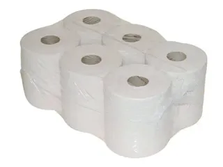 Blanco Centerfeed Poetspapier 1-laags wit 270m/18cm Doos 6 rol/771 vel - 3