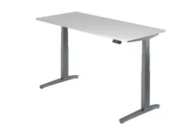 Elektrisch in hgte vst. zit-sta-bureau,HxBxD 650-1290x1800x800mm