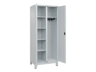 wasgoedverdeelkast,HxBxD 1950x800x500mm,vak B 400mm,draaigrendel - 2
