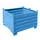 Systeem-Stapelcontainer Blauw 850x1200x1200mm 1000kg Inhoud 1m³