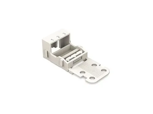 Bevestigingsadapter - Voor 3-Draadsklemmen - Serie 221 - 4mm² - Met