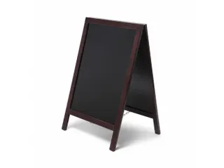 Krijtstoepbord Classic 55x85cm Donkerbruin - 1