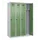 locker voor scheiding van kleding,HxBxD 1850x1200x500mm,4vak