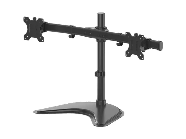 Monitorarm Fellowes Seasa dubbel horizontaal vrijstaand zwart