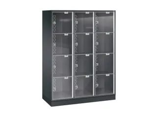 grootvolume-lockersysteem,HxBxD 1750x1220x500mm,3x4vakken,cil.-slot - 3