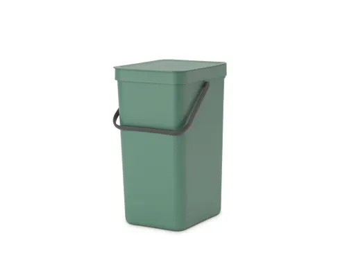 Afvalemmer Sort & Go 16 Liter Groen