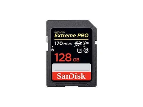 Extreme PRO 128GB SDHC Memory Card 90MB/