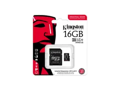 16GB microSDHC Industrial C10 A1 pSLC +