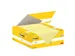 Notes 3M Post-it 653-CY 38x51mm jaune lot promo