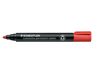 Viltstift Staedtler 352 Lumocolor rond rood 2mm - 3