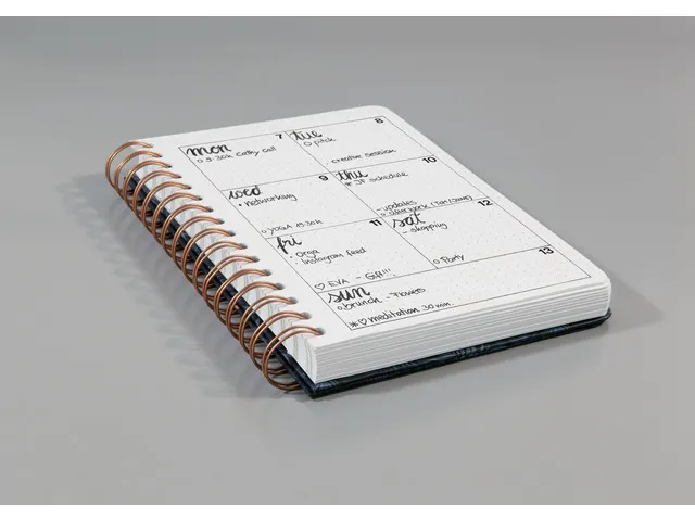 Carnet de notes à spirale A5 Jolie Brush Marks Hardcover 162x215x18 m