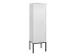 locker voor scheiding van kleding,HxBxD 2120x600x500mm,2vak