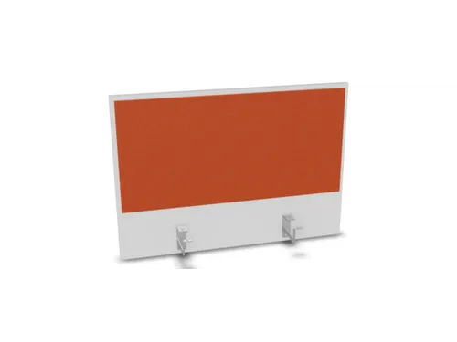 opzetpaneel,v. bureau,aanbouw achter,B 800mm,Bl-wit,BN3012-oranje