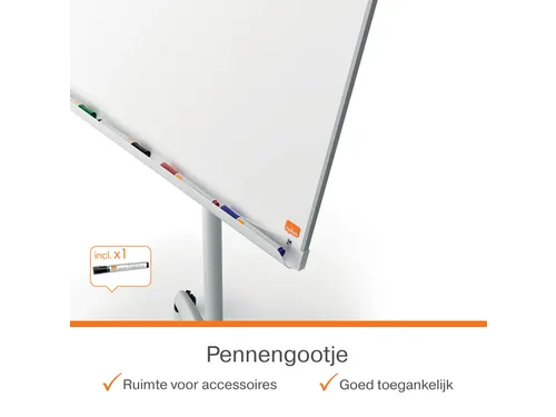 Flipover Nobo Premium Plus mobiel staal